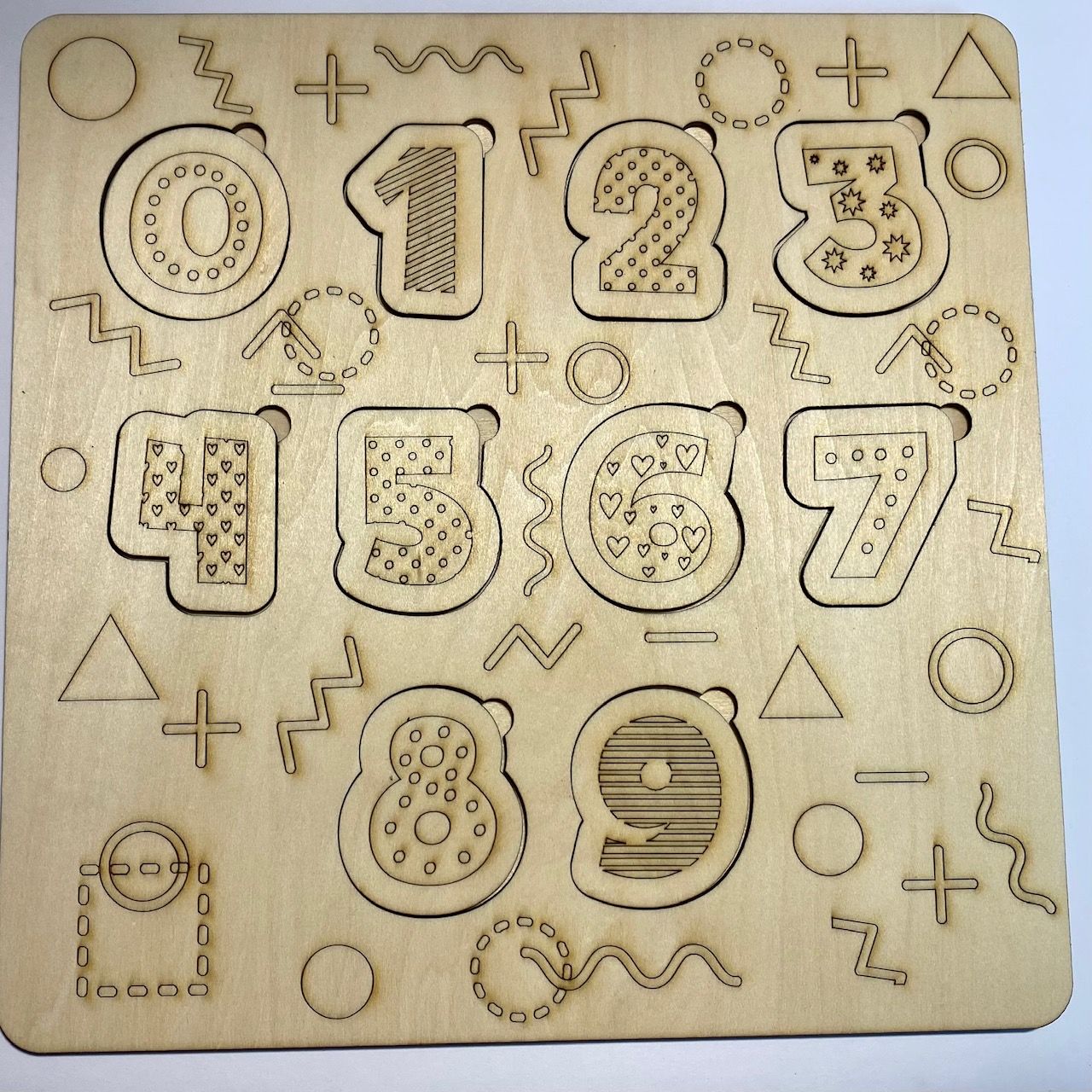 LaserZ laserz Numbers Puzzle   