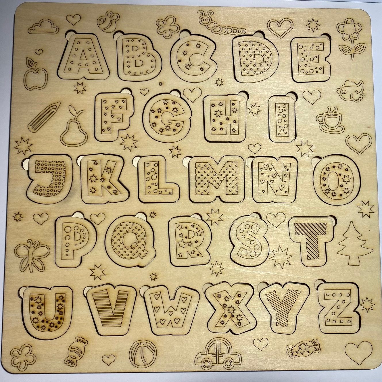 LaserZ laserz Letters Puzzle   