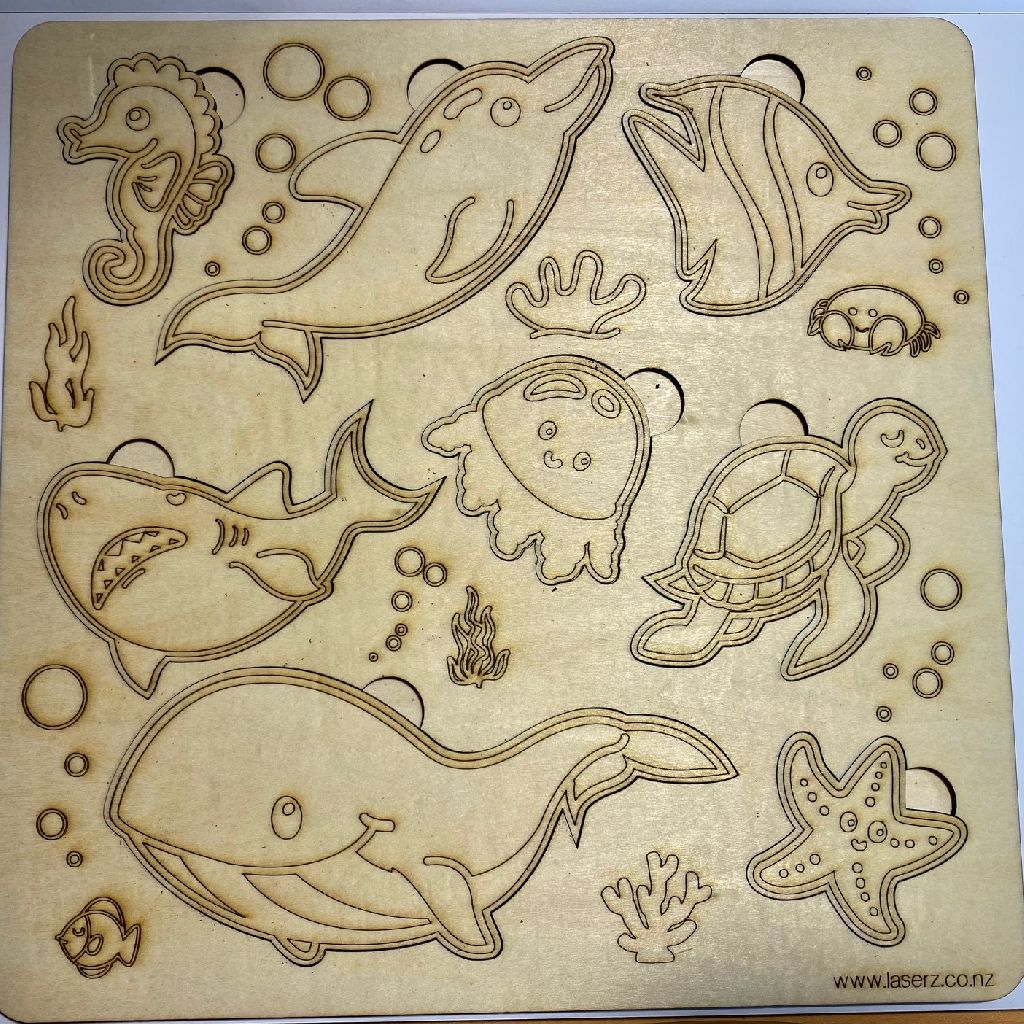 Early Learning Jigsaw Sea Puzzle