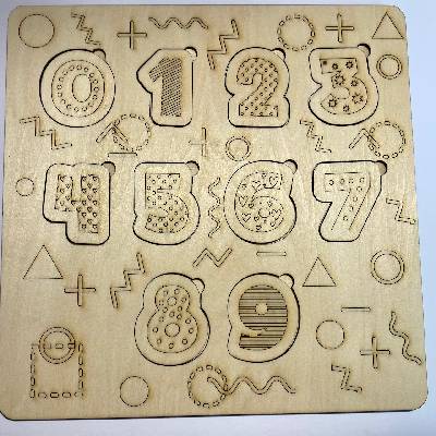 Early Learning Jigsaw Numbers Puzzle